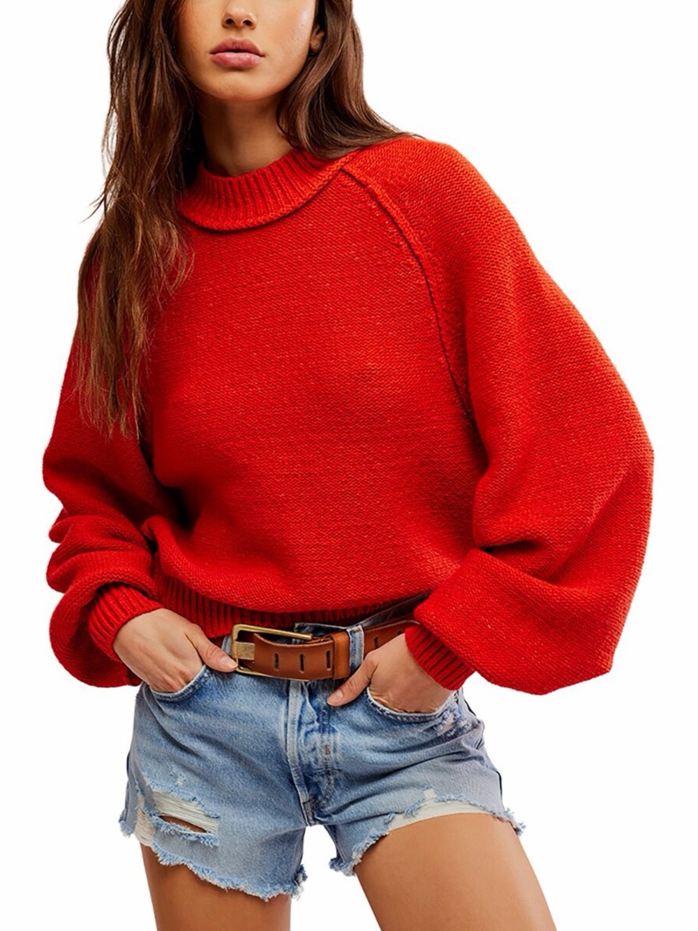 Free People Riley Crewneck Sweater - Picture 2 of 4
